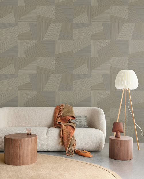 Eijffinger Cozumel 50522 (incl. Gratis Lijm*) Taupe