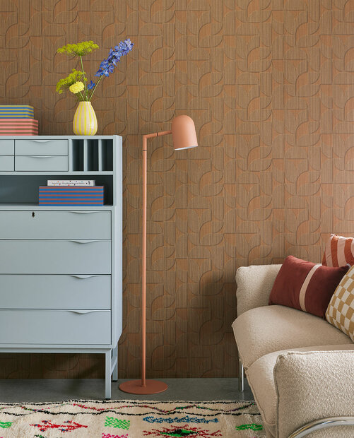 Eijffinger Revive 333602 (incl. Gratis Lijm*) Bruin