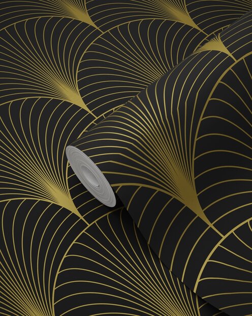 Esta Home Bloom Zwart Goud 139457 (incl. Gratis Lijm*)