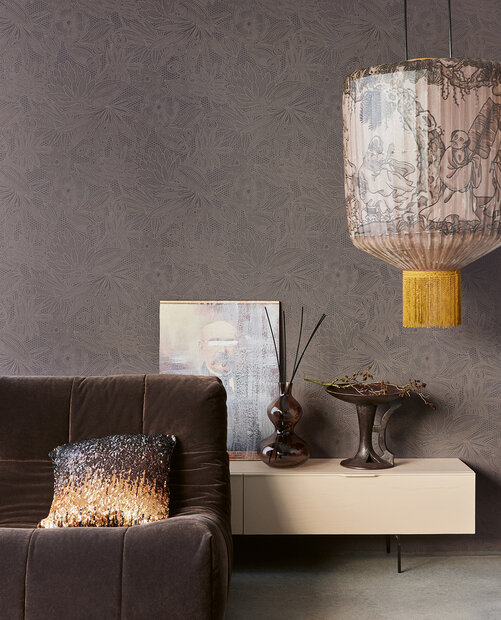 Eijffinger Gilded 340115 (incl. Gratis Lijm*) Bruin