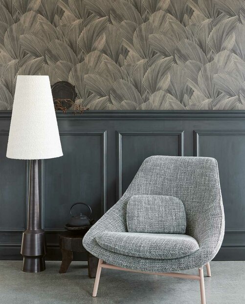 Eijffinger Gilded 340126 (incl. Gratis Lijm*) Zwart