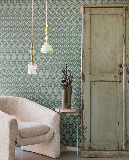 Eijffinger Gilded 340145 (incl. Gratis Lijm*) Groen