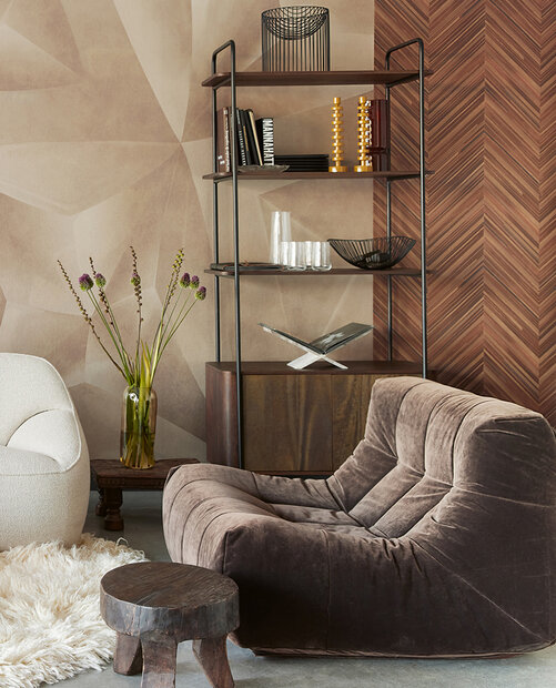 Eijffinger Gilded 340163 (incl. Gratis Lijm*) Bruin