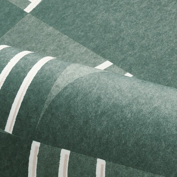 Casamance Faubourg Des Lumi&egrave;res (incl. Gratis Lijm**) 76271426 - Groen