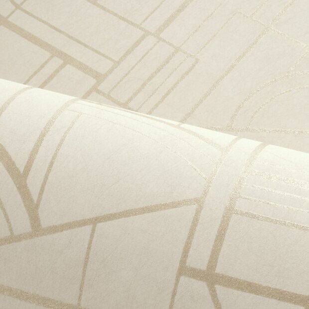 Casamance Faubourg Des Lumi&egrave;res (incl. Gratis Lijm**) 76292548 - Beige