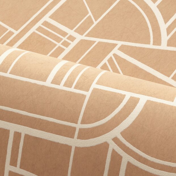 Casamance Faubourg Des Lumi&egrave;res (incl. Gratis Lijm**) 76292650 - Roze