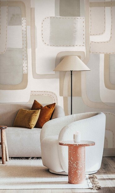 HookedOnWalls CABANE ALMA 20920 (incl. Gratis Lijm*) Multicolour