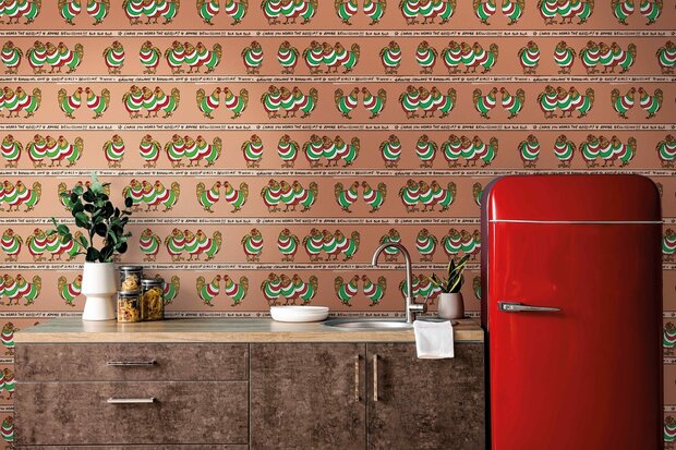 HookedOnWalls ENRIQUEZLAND GALLINE ITALIANE 25511 (incl. Gratis Lijm*)