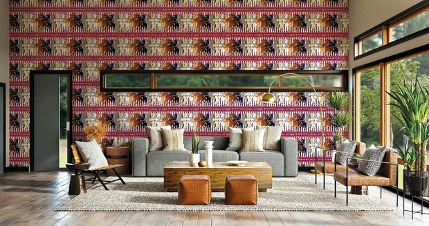 HookedOnWalls ENRIQUEZLAND CRAZY HORSE 25530 (incl. Gratis Lijm*)