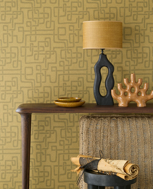 Eijffinger Solange 340234 (incl. Gratis Lijm*) Geel