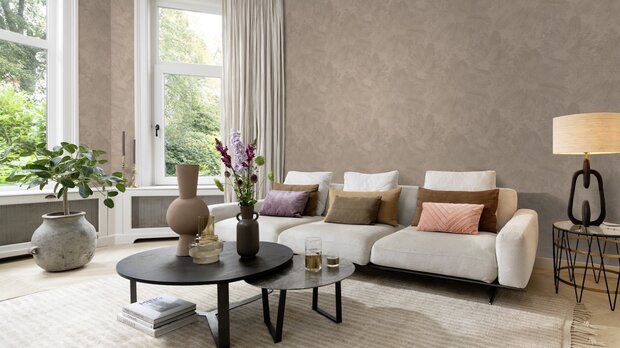 Rasch Allegretto 509243 taupe (Glitter)