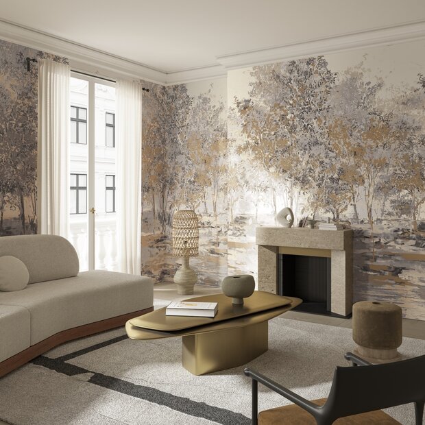 Arte BRUSHED SUEDE SHERWOOD - PANORAMIQUE 59641 (incl. Gratis Lijm*)