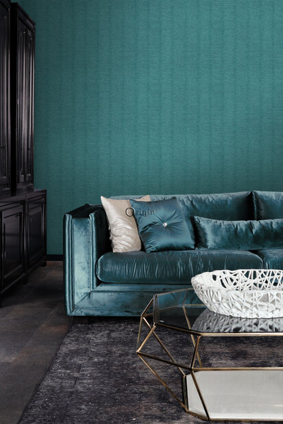 Origin Wallcoverings Identity (incl. Gratis Lijm*) 347380 - Blauw / Groen