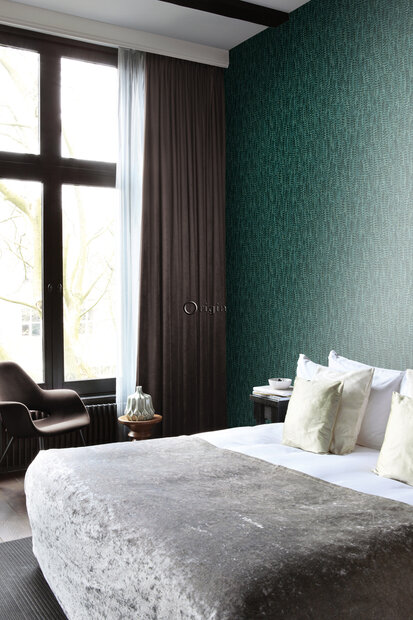Origin Wallcoverings Identity (incl. Gratis Lijm*) 347399 - Groen