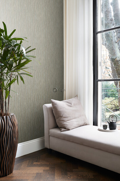 Origin Wallcoverings Identity (incl. Gratis Lijm*) 347405 - Geel / Bruin