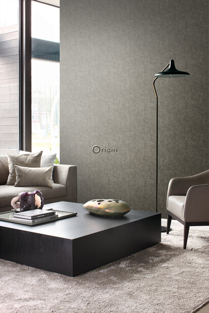 Origin Wallcoverings Identity (incl. Gratis Lijm*) 347411 - Bruin