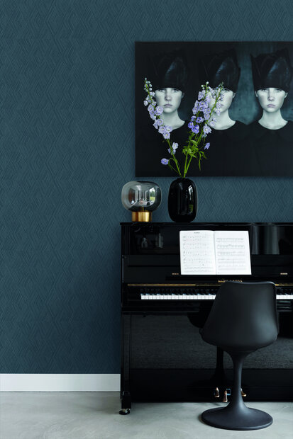 Origin Wallcoverings 3D Reflections (incl. Gratis Lijm*) 347846 - Blauw