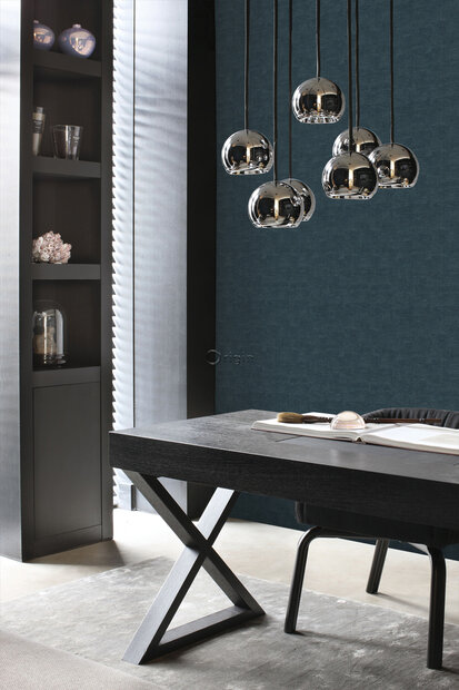 Origin Wallcoverings 3D Reflections (incl. Gratis Lijm*) 347863 - Blauw