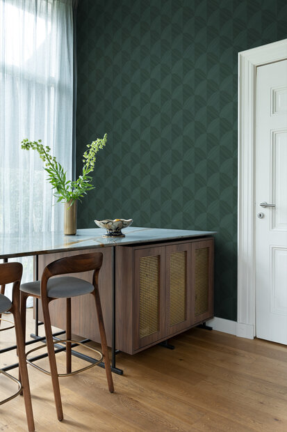 Origin Wallcoverings 3D Reflections (incl. Gratis Lijm*) 347939 - Groen