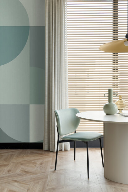 Origin Wallcoverings 3D Reflections (incl. Gratis Lijm*) 357323 - Blauw