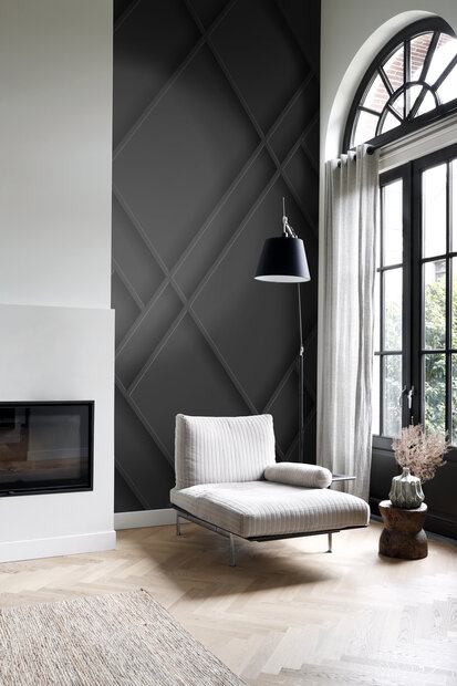 Origin Wallcoverings 3D Reflections (incl. Gratis Lijm*) 357327 - Zwart