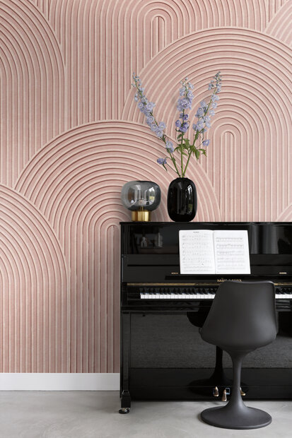 Origin Wallcoverings 3D Reflections (incl. Gratis Lijm*) 357329 - Roze