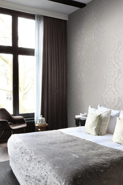 Origin Wallcoverings Beaumont (incl. Gratis Lijm*) 346211 - Bruin