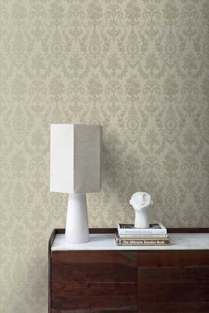 Origin Wallcoverings Bloomingdale (incl. Gratis Lijm*) 326136 - Bruin