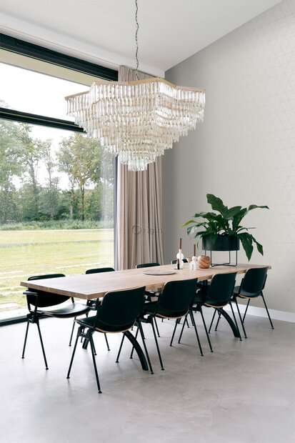 Origin Wallcoverings City Chic (incl. Gratis Lijm*) 347744 - Grijs