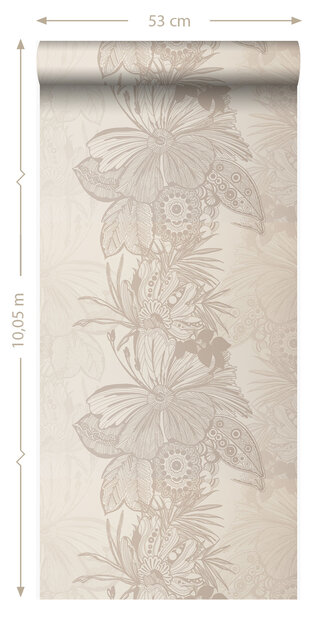 Origin Wallcoverings Couture (incl. Gratis Lijm*) 307134 - Beige