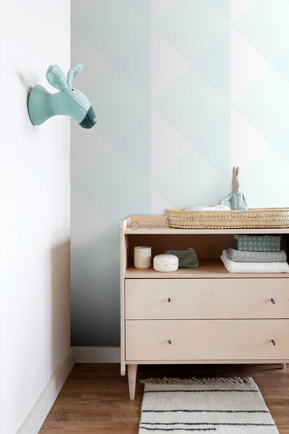 Origin Wallcoverings Hide &amp; Seek (incl. Gratis Lijm*) 347497 - Groen