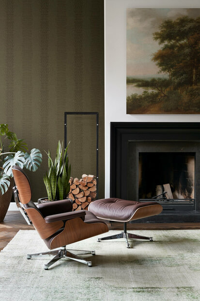 Origin Wallcoverings Luxury Skins (incl. Gratis Lijm*) 347775 - Bruin