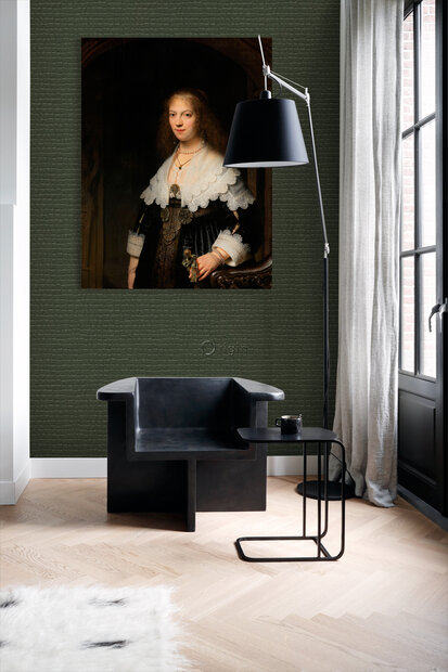 Origin Wallcoverings Luxury Skins (incl. Gratis Lijm*) 347781 - Groen