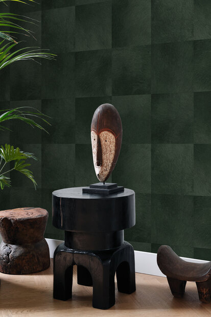 Origin Wallcoverings Luxury Skins (incl. Gratis Lijm*) 347799 - Groen