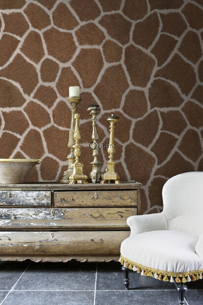 Origin Wallcoverings Luxury Skins (incl. Gratis Lijm*) 357244 - Bruin