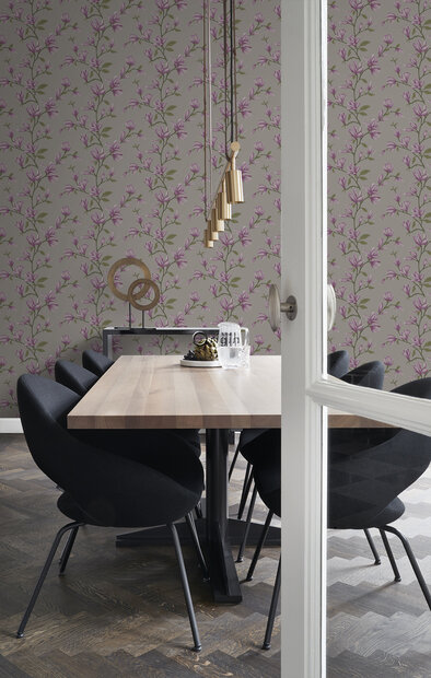 Origin Wallcoverings Manor House (incl. Gratis Lijm*) 347052 - Paars