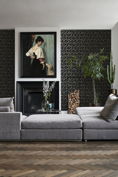Origin Wallcoverings Mariska Meijers (incl. Gratis Lijm*) 346922 - Zwart