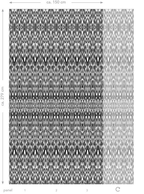 Origin Wallcoverings Mariska Meijers (incl. Gratis Lijm*) 356903 - Zwart