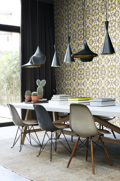 Origin Wallcoverings Mariska Meijers (incl. Gratis Lijm*) 346908 - Geel