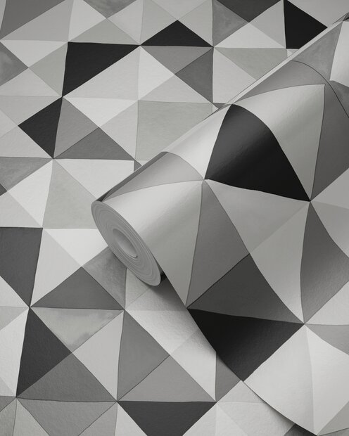 Origin Wallcoverings Mariska Meijers (incl. Gratis Lijm*) 346913 - Zwart / Wit