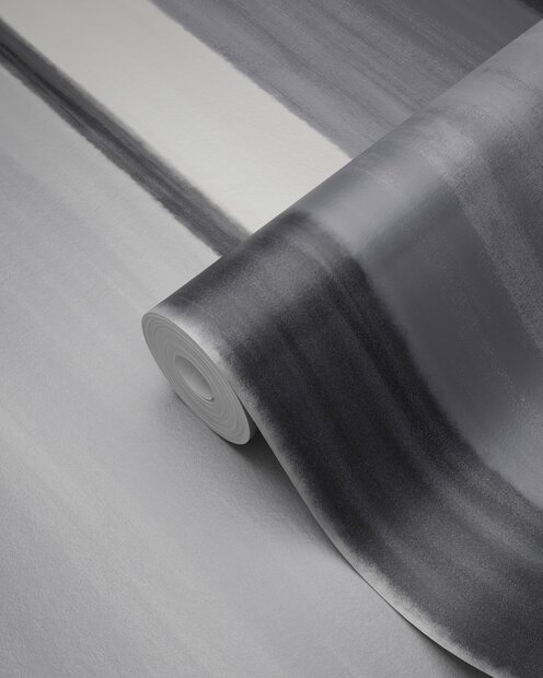 Origin Wallcoverings Mariska Meijers (incl. Gratis Lijm*) 346932 - Zwart / Grijs