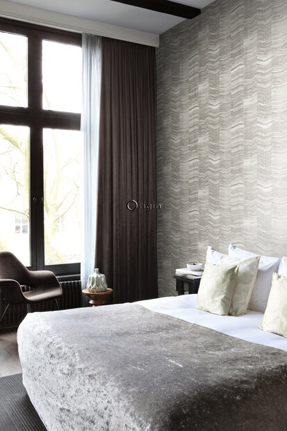 Origin Wallcoverings Mati&egrave;res (incl. Gratis Lijm*) 337246 - Grijs