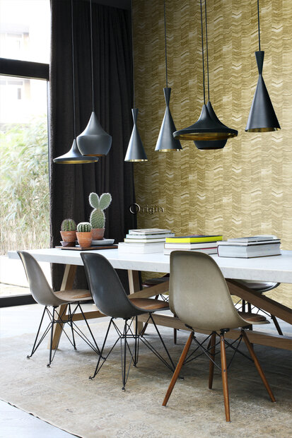Origin Wallcoverings Mati&egrave;res (incl. Gratis Lijm*) 337247 - Geel