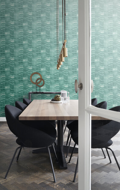 Origin Wallcoverings Mati&egrave;res (incl. Gratis Lijm*) 337248 - Groen