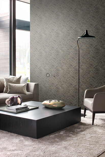 Origin Wallcoverings Mati&egrave;res (incl. Gratis Lijm*) 337244 - Bruin