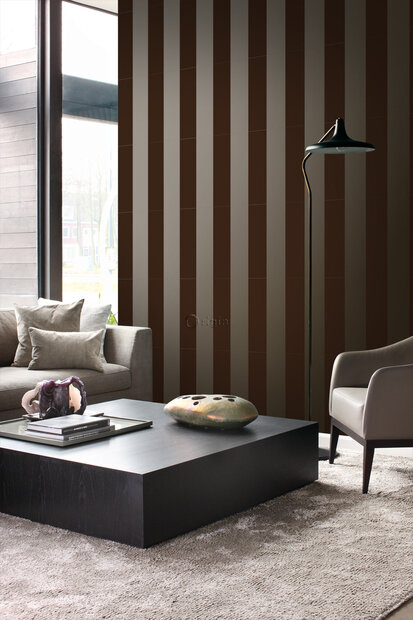 Origin Wallcoverings Metropolitan (incl. Gratis Lijm*) 345729 - Geel / Bruin