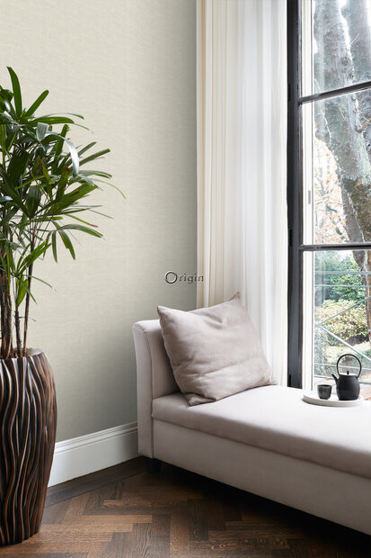 Origin Wallcoverings Natural Fabrics (incl. Gratis Lijm*) 347631 - Beige