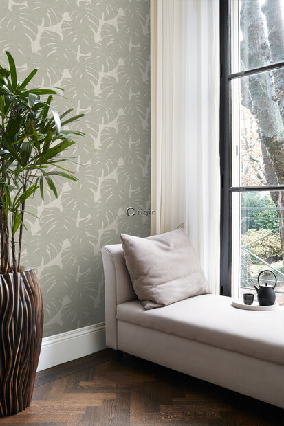 Origin Wallcoverings Natural Fabrics (incl. Gratis Lijm*) 347761 - Beige
