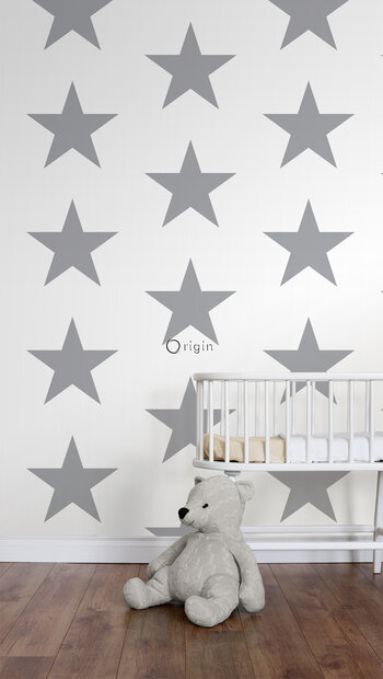 Origin Wallcoverings Precious (incl. Gratis Lijm*) 347672 - Zwart / Wit