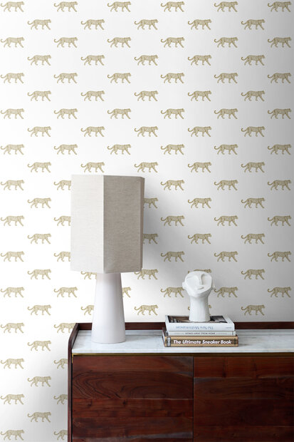 Origin Wallcoverings Precious (incl. Gratis Lijm*) 347685 - Wit / Goud
